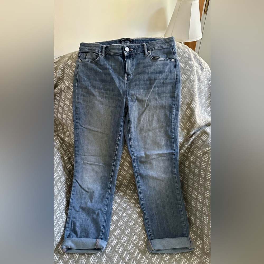 Simply Vera Vera Wang Blue Straight Leg Jeans